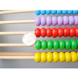 Wooden Vertical Counting Frame Calculation Educational Toys