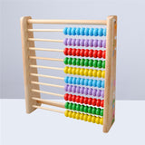 Wooden Vertical Counting Frame Calculation Educational Toys