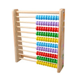 Wooden Vertical Counting Frame Calculation Educational Toys
